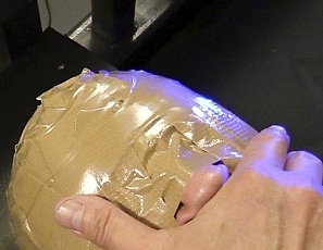 A189_MALEBONDAGE_BoyBlakeMummification_Part2of2_BlakeBobBind_BobsHouseMummificationOverBed