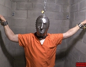 A220_MALEBONDAGE_RoadTrip_Day5_ThePunishmentCell-BindShanePismoJohnWilliam_EdgeDungeon-MetalBoxAndMetalHelmetInSolitaryCell